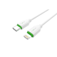 Rixus RX2022 Data Sync And Fast Charge Cable Type-C To Lightning 100CM