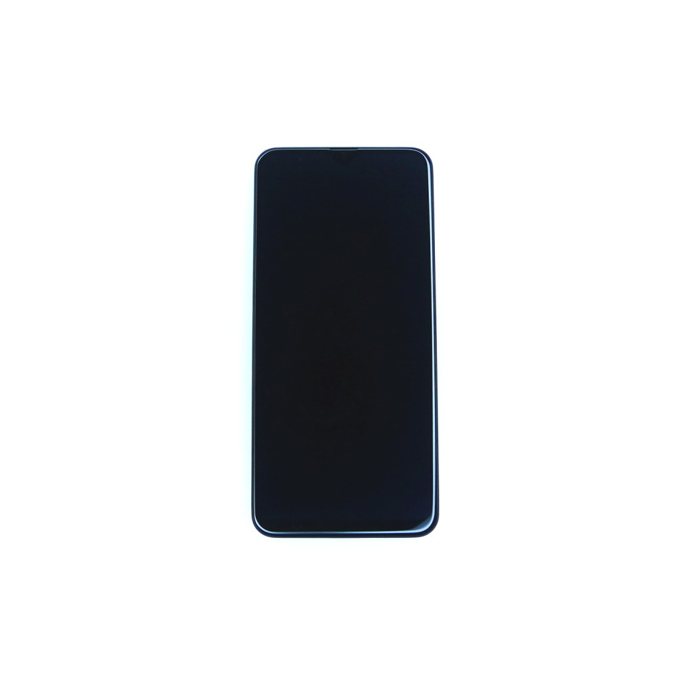 Samsung Galaxy A20 A205F Display And Digitizer With Frame Black Service Pack