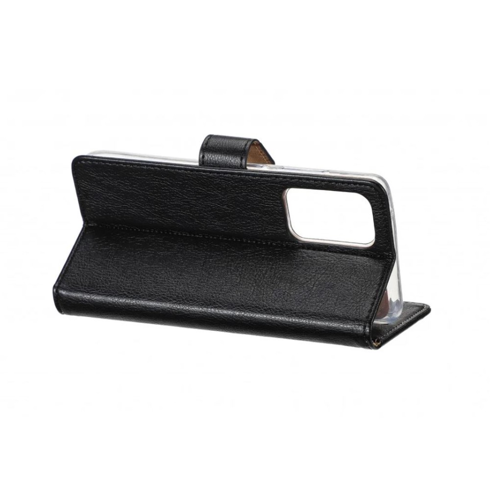 Rixus Bookcase For Samsung Galaxy A32 5G A326B Black