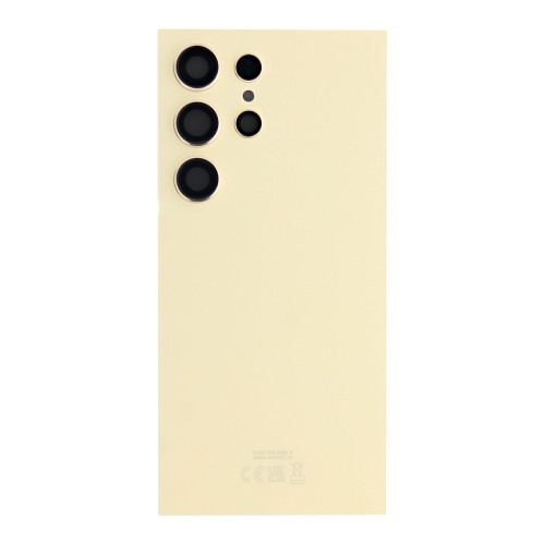Samsung Galaxy S24 Ultra S928B Back Cover Titanium Yellow With Lens GH82-33349C Service Pack
