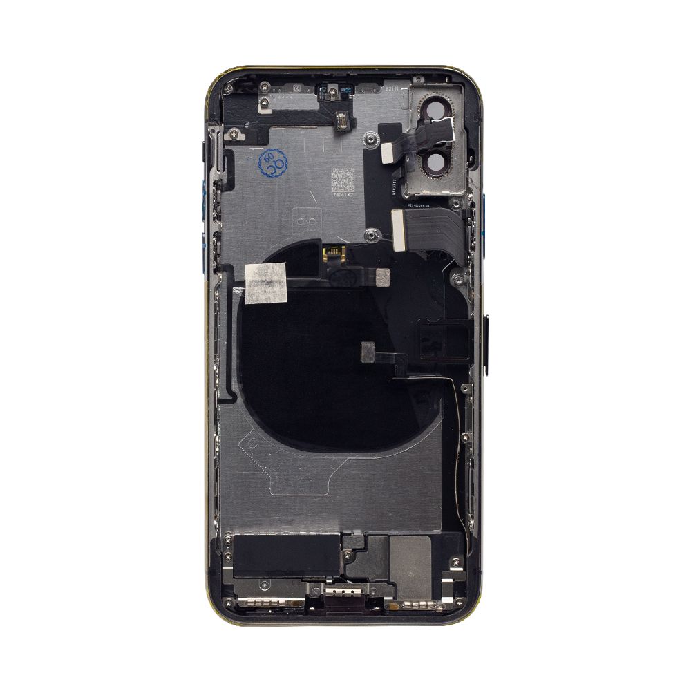 For iPhone X Complete Housing Incl All Small Parts Without Battery and Back Camera (Black)