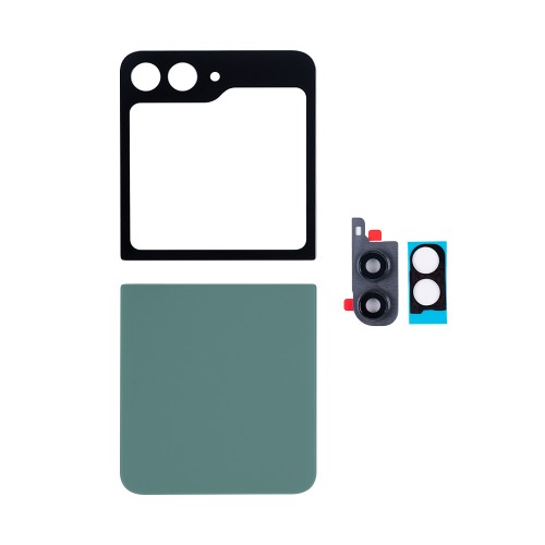Samsung Galaxy Z Flip5 F731B Back Cover Set Mint With Lens OEM
