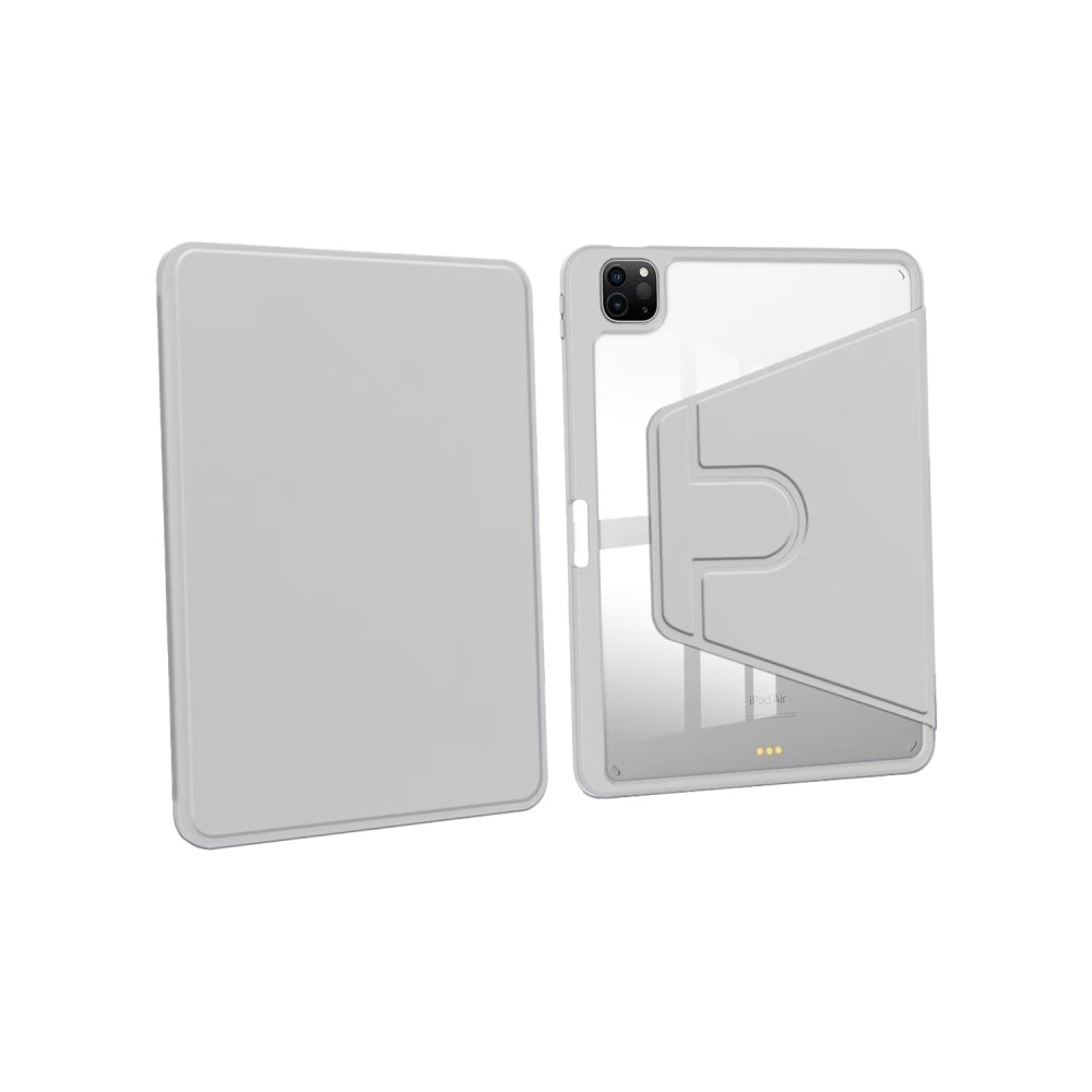 For iPad Air, Air 2 9.7 PU Leather Protective Case Grey