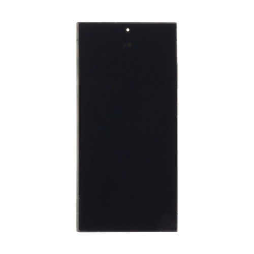Samsung Galaxy S24 Ultra S928B Display And Digitizer With Frame Titanium Black Service Pack
