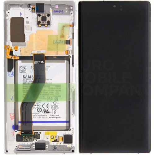 Samsung Galaxy Note 10 Plus GH82-20841B (SM-N975F) Display Complete + Battery - White