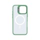 Rixus Classic 03 Case With MagSafe For iPhone 16 Pro Max Light Green