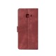Rixus Bookcase For Samsung Galaxy A5 A520F Dark Red