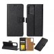 Rixus Bookcase For Samsung Galaxy S22 Ultra 5G S908B Black