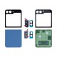 Samsung Galaxy Z Flip5 F731B Back Cover Set Blue With Lens OEM