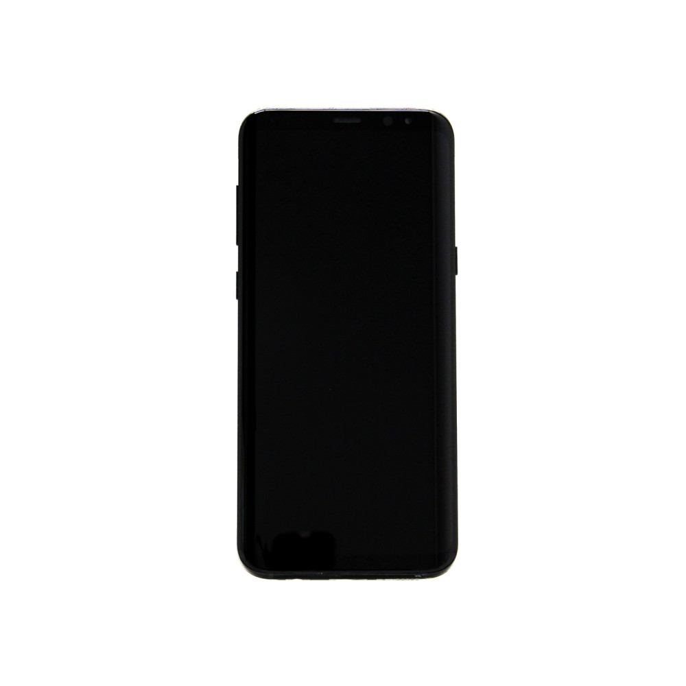 Samsung Galaxy S8 Plus G955F Display And Digitizer With Frame Midnight Black Service Pack