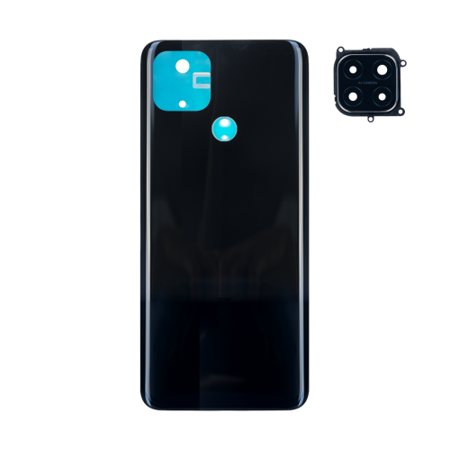 Oppo A15s CPH2179 Back Cover Dynamic Black (+Lens) (OEM)