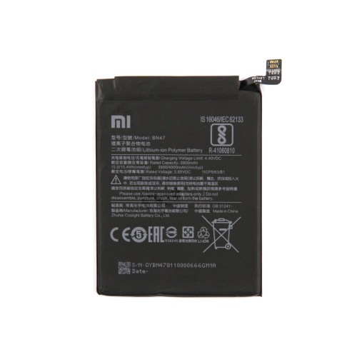 Xiaomi Mi A2 Lite, Redmi Note 6 Pro Battery BN47 (OEM)