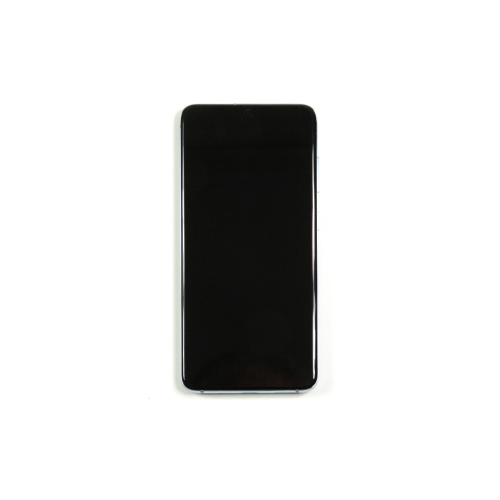 Samsung Galaxy S20 G980F, S20 5G G981F Display And Digitizer With Frame Cloud Blue Service Pack