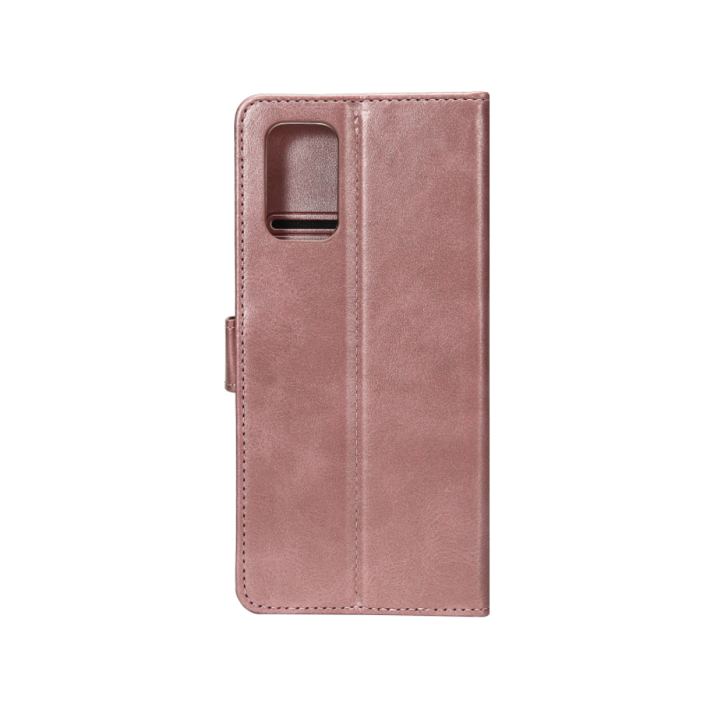 Rixus Bookcase For Samsung Galaxy A41 A415F Pink