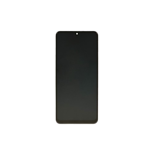 Samsung Galaxy A22 A225F Display And Digitizer With Frame Black Service Pack