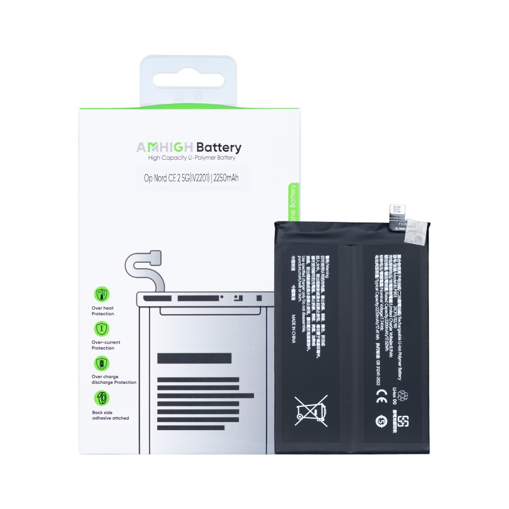 OnePlus Nord CE 2 5G (IV2201) Battery BLP903 OEM