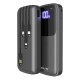 Rixus RXPB36B Power Bank 10000mAh With Build-in Cables Black