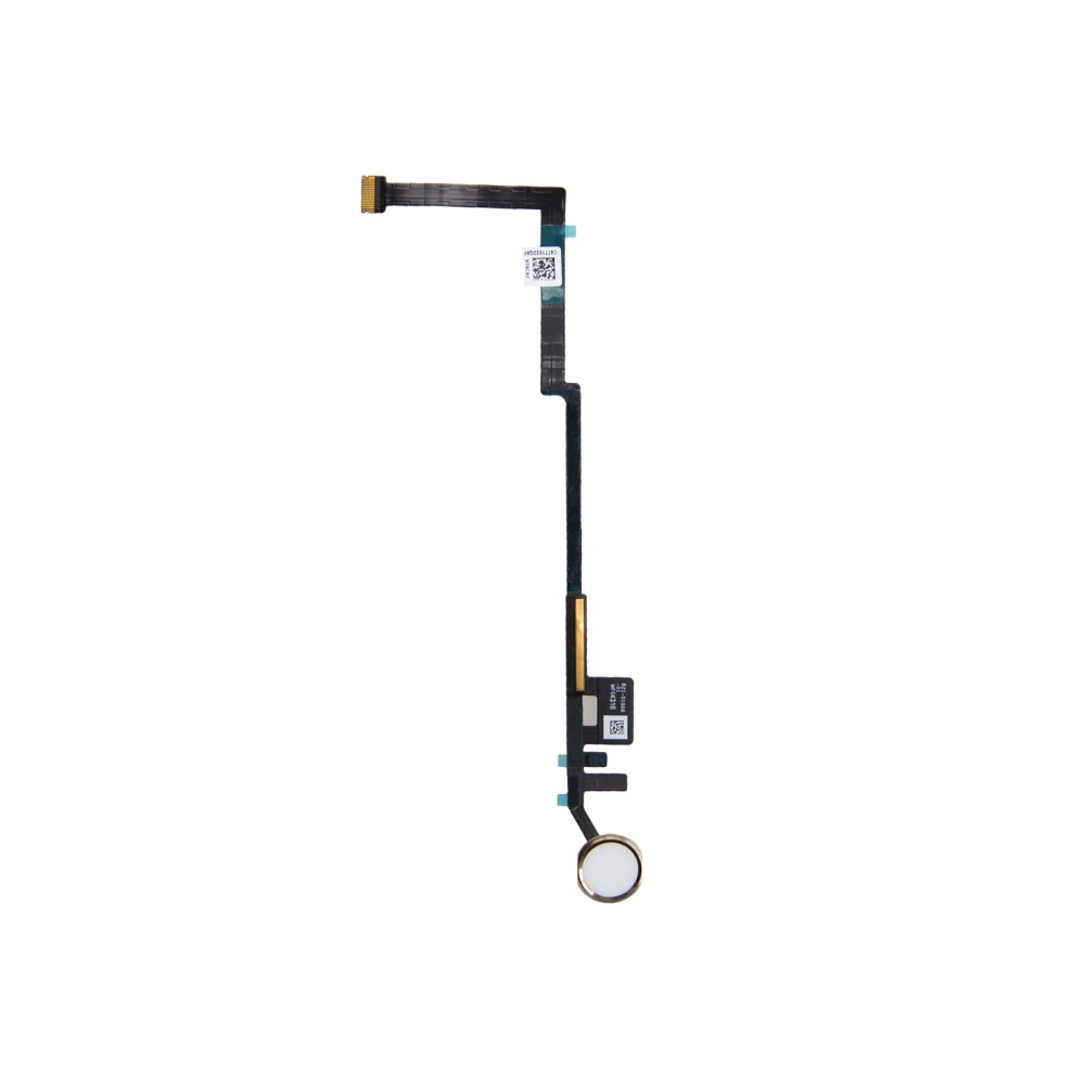 For iPad 5 (2017) 9.7, iPad 6 (2018) 9.7 Home Button Flex Gold