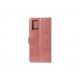 Rixus Bookcase For Samsung Galaxy A13 5G A136B Pink