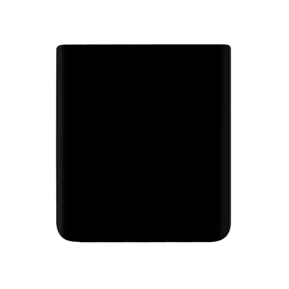 Samsung Galaxy Z Flip3 F711B Bottom Back Cover Phantom Black OEM