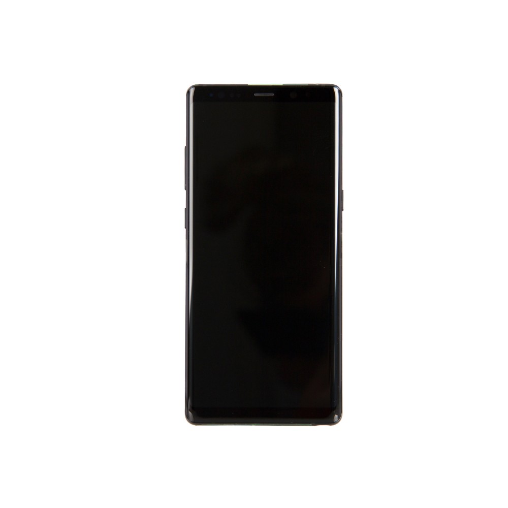 Samsung Galaxy Note 8 N950F Display And Digitizer With Frame Midnight Black Service Pack