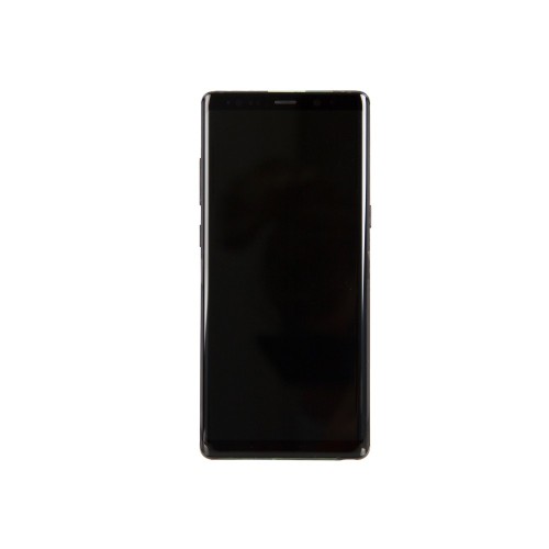 Samsung Galaxy Note 8 N950F Display And Digitizer With Frame Midnight Black Service Pack