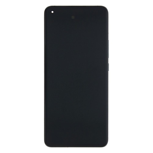 Xiaomi Mi 11 5G (2021) Display + Digitizer + Frame (56000800K200) - Midnight Grey