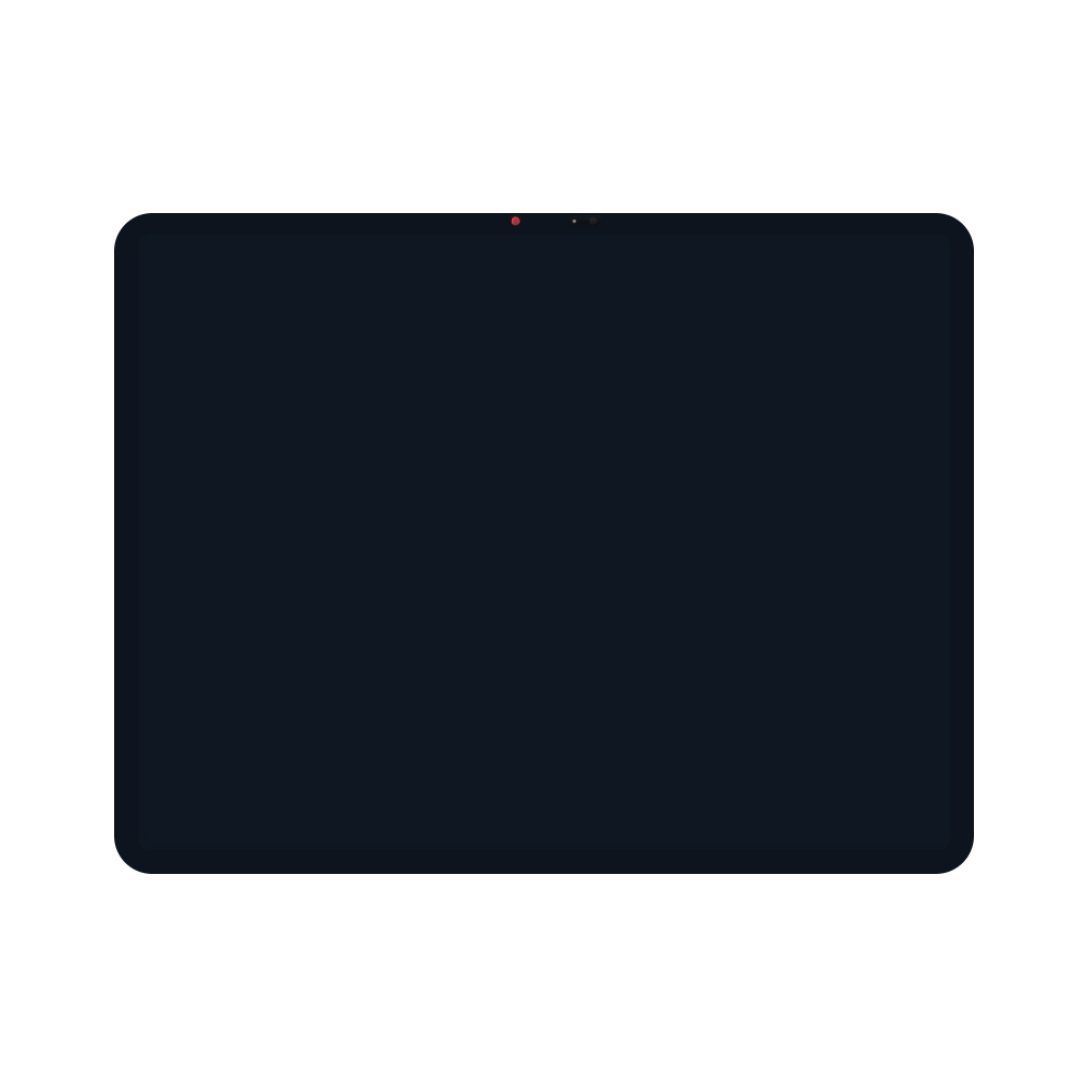 For iPad Air 6 13 (2024) Display And Digitizer Black