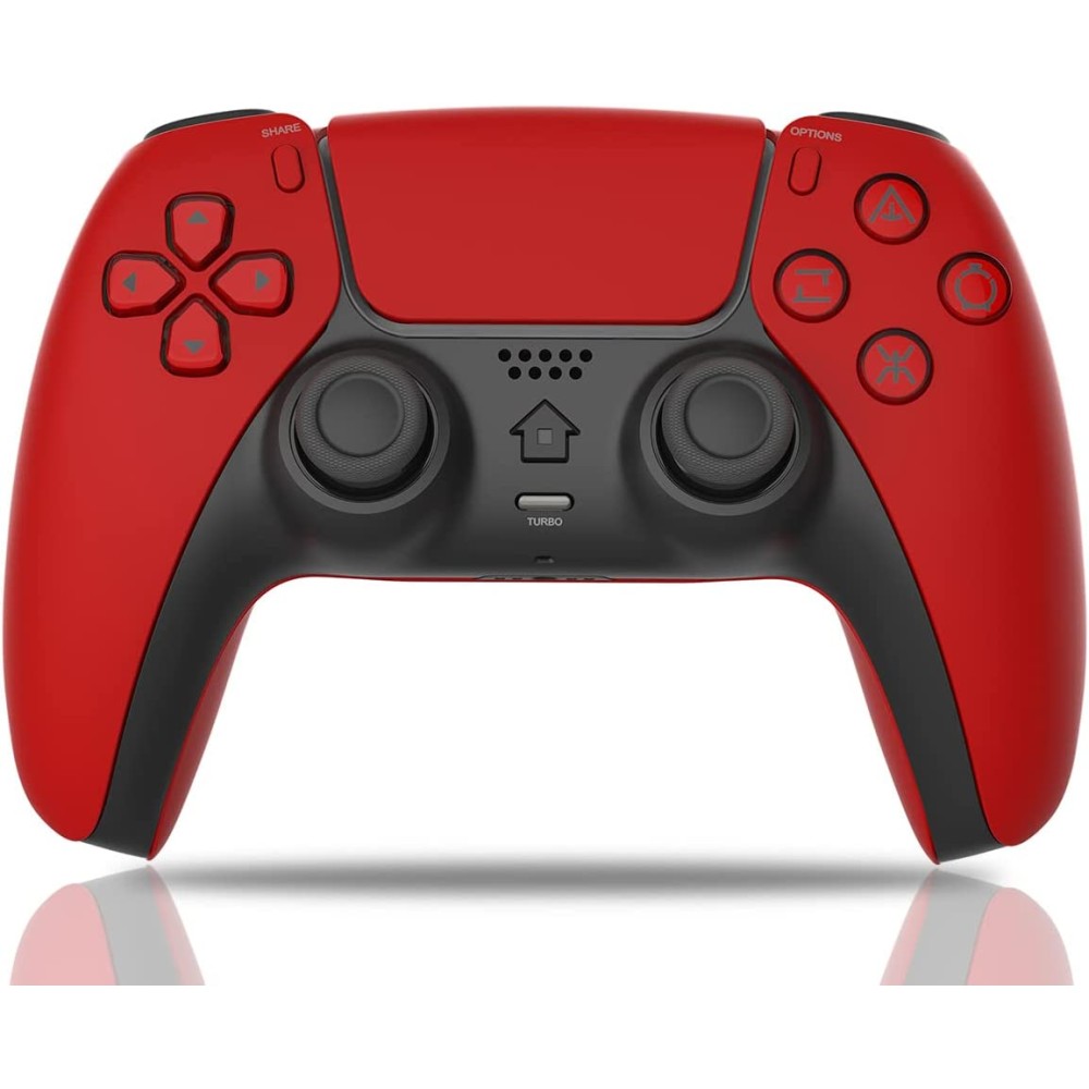 For PlayStation 4 Wireless Bluetooth Game Controller T28 Black/ Red