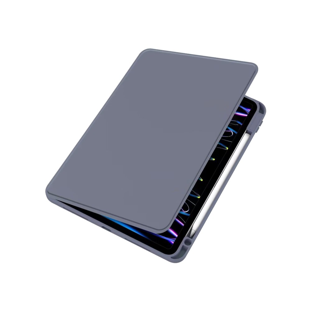 For iPad Air, Air 2 9.7 PU Leather Protective Case Lavender