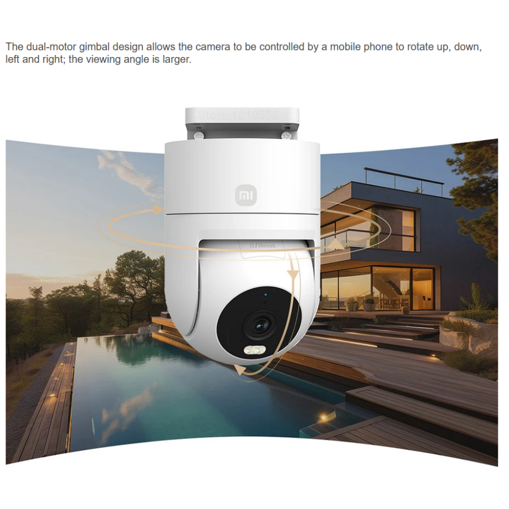 Xiaomi Outdoor Camera Full Color Night Vision CW300 White