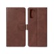 Rixus Bookcase For Samsung Galaxy S23 Plus S916B Brown