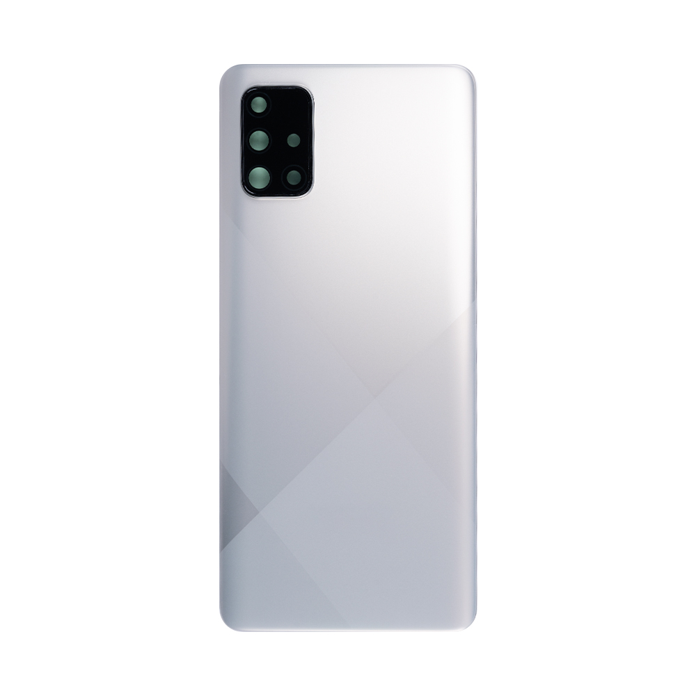 Samsung Galaxy A71 A715F Back Cover Prism Crush Silver With Lens (OEM)