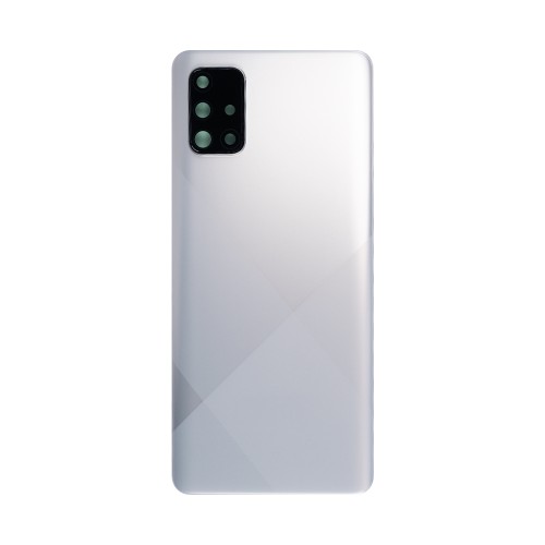 Samsung Galaxy A71 A715F Back Cover Prism Crush Silver With Lens (OEM)