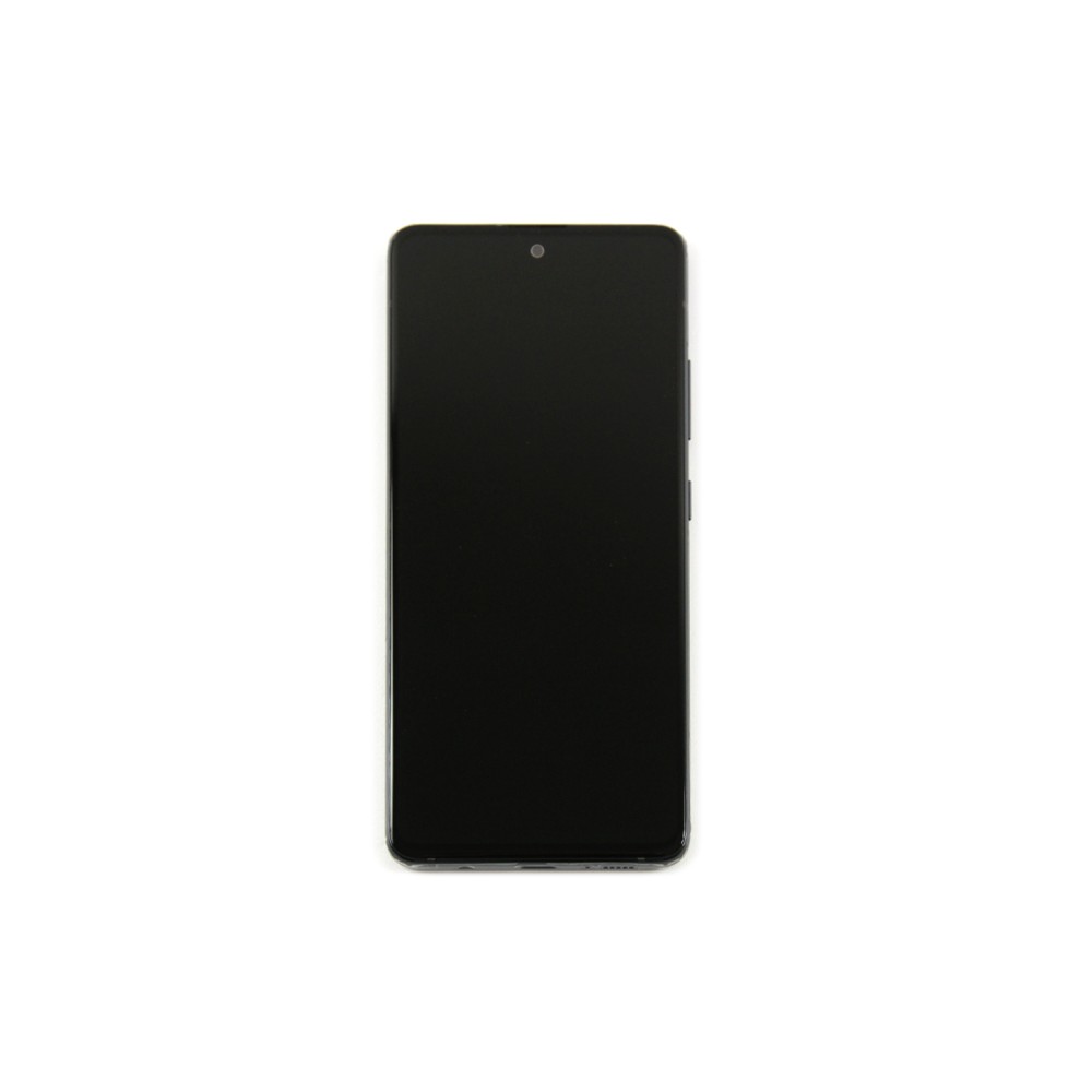 Samsung Galaxy A51 5G A516B Display And Digitizer With Frame Prism Cube Black Service Pack