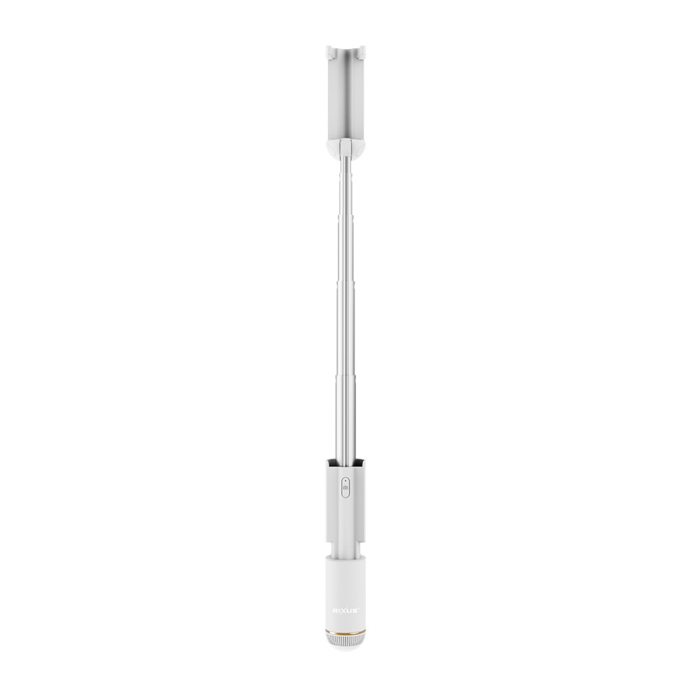 Rixus RXSF30A Mini Integrated Selfie Stick Bluetooth White