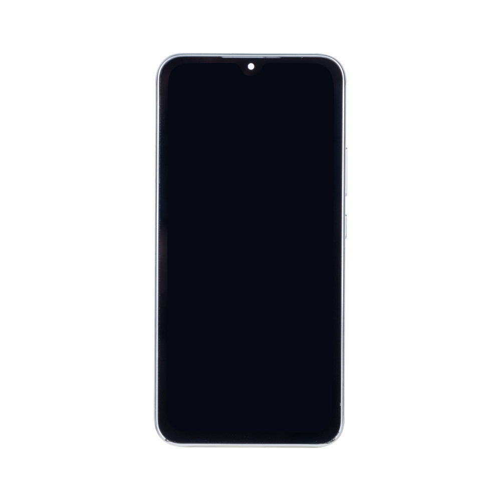 Samsung Galaxy A34 5G A346B Display And Digitizer With Frame Silver Soft-OLED