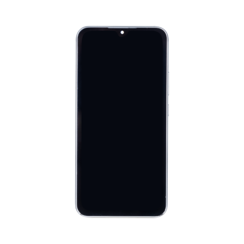 Samsung Galaxy A34 5G A346B Display And Digitizer With Frame Silver Soft-OLED