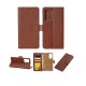 Rixus Bookcase For Samsung Galaxy A32 5G A326B Brown