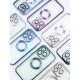 NY Glossy Phone & Camera TPU Case For iPhone 13 - Transparent Blue