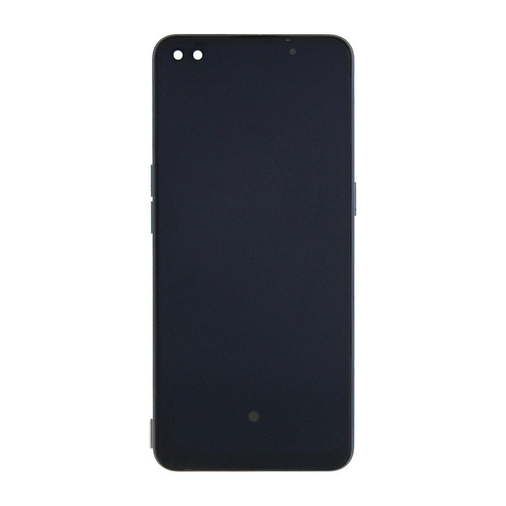 Oppo Reno 4 5G CPH2091 Display And Digitizer With Frame Black Soft-OLED