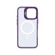 Rixus Classic 03 Case With MagSafe For iPhone 16 Pro Max Deep Purple