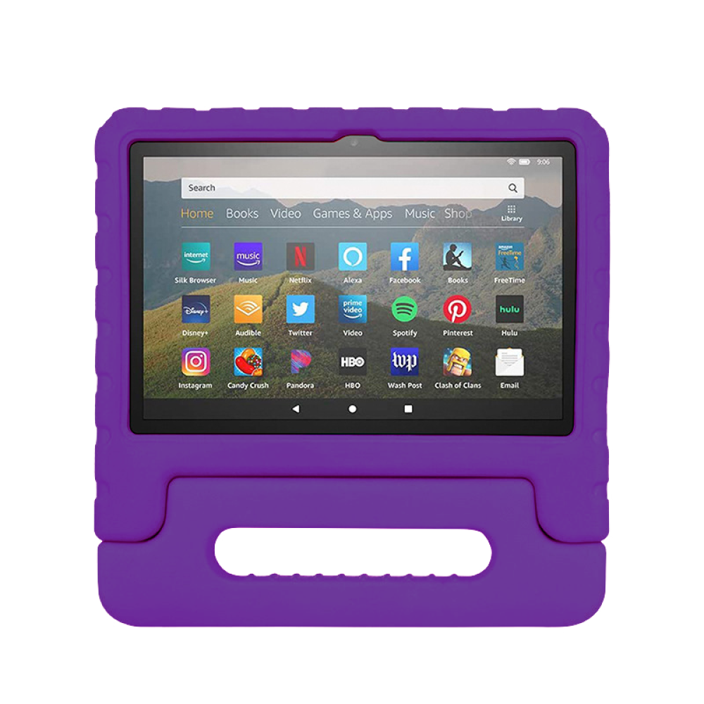 Rixus RXTC06 For iPad Mini 1, 2, 3, 4, 5, 7.9 Tablet Kids Case Purple