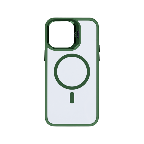 Rixus Classic 03 Case With MagSafe For iPhone 13 Pro Max Dark Green