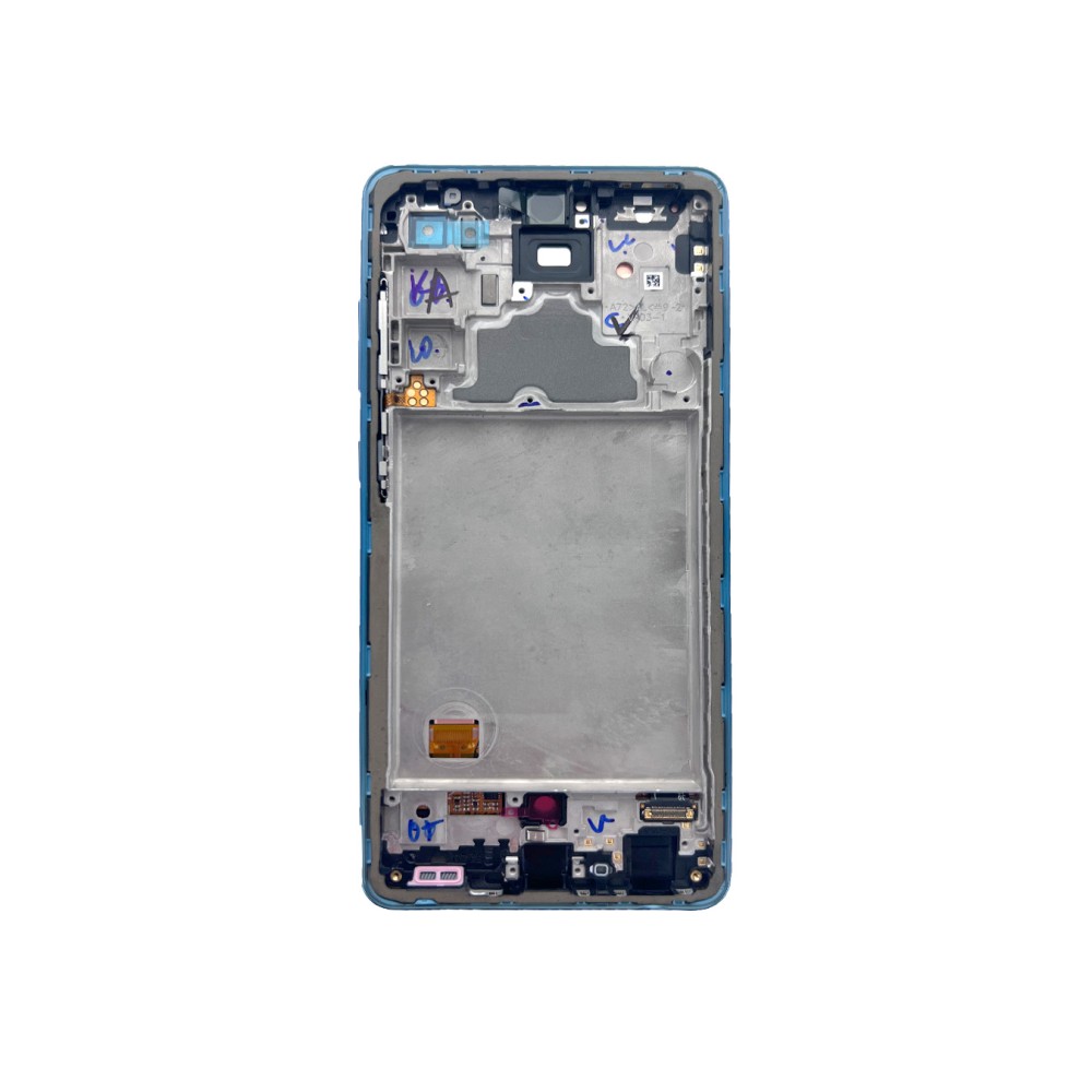 Samsung Galaxy A72 A725F Display And Digitizer With Frame Awesome Blue Service Pack