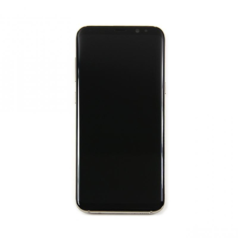 Samsung Galaxy S8 Plus G955F Display And Digitizer With Frame Marble Gold Refurbished