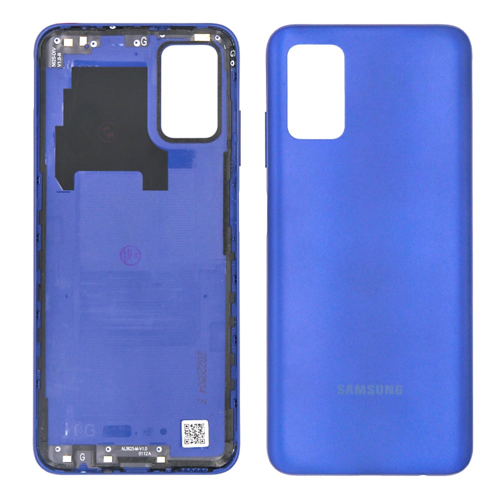 Samsung Galaxy A03s A037F Back Cover Blue With Lens (OEM)