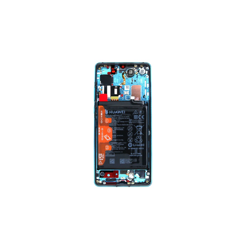 Huawei P30 Pro (2019), P30 Pro New Edition (2020) Display And Digitizer Complete Aurora Blue (Batt)