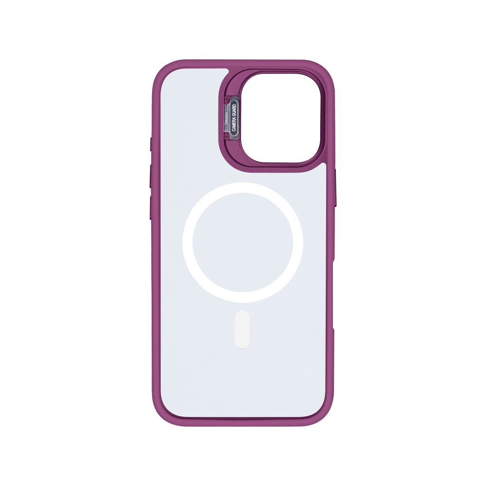 Rixus Classic 03 Case With MagSafe For iPhone 16 Dark Pink