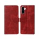 Rixus Bookcase For Samsung Galaxy A36 A366B Dark Red